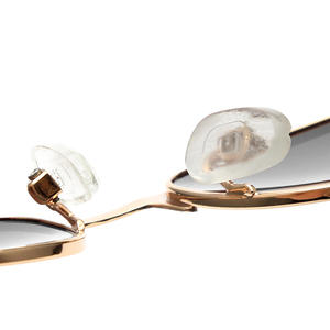 Lunettes de soleil carrées Grey Jack 1601 UV400 anti-reflets unisexes avec monture en métal et verres TAC - Product Image 5