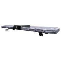 Nouvelle barre lumineuse d'avertissement clignotante LED Jinzheng avec sirène et haut-parleur, accessoires d'éclairage automobile DC12V, modèle TBD-9800S 360W