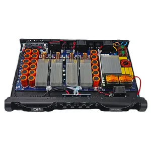 Kỹ thuật số khuếch đại công suất 4 kênh dn4080 1U 800watts chuyên nghiệp khuếch đại âm thanh AMP