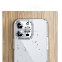 Marque Haute Surface Transparente Antichoc Téléphone Cas De Protection Souple TPU Clair Couverture Arrière Pour iPhone 11 12 13 14 15 Pro Max