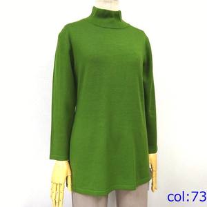 Tricot polyvalent Design simple Tunique Longueur Dames Hiver Pulls à col roulé pour femmes - Product Image 6