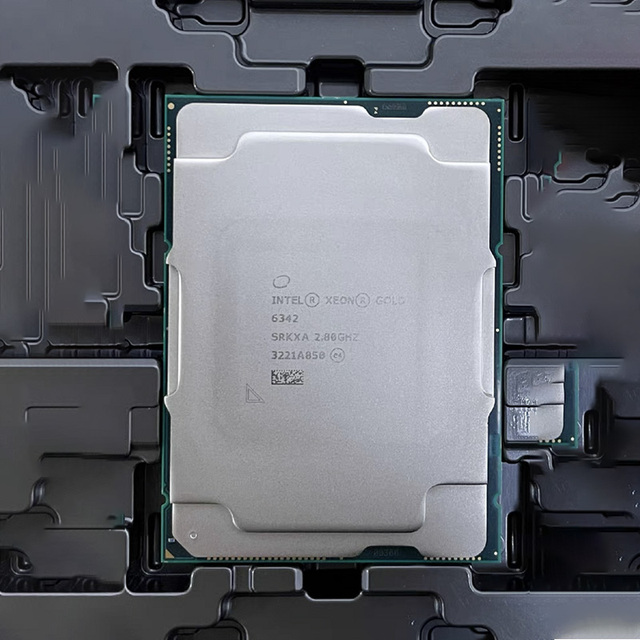 For Xeon Gold 6342 24-Core 2.8GHz Base 3rd Gen Server CPU for with 230W TDP and 3.5GHz Max Turbo-New Product