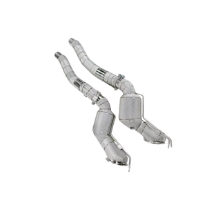 ท่อไอเสียสแตนเลสแบบกำหนดเองสำหรับ <span class=keywords><strong>Ferrari</strong></span> <span class=keywords><strong>812</strong></span> 6.5L ปี <span class=keywords><strong>2022</strong></span>-2025 พร้อมฉนวนกันความร้อน เพิ่มเสียงแบบรถแข่ง ช่วยเพิ่มการไหลของเสียง - Product Image 1