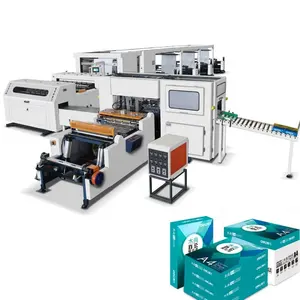 High speed rolls to pieces sheeter paper cross cutting machine