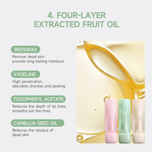 Baume à lèvres à la <span class=keywords><strong>vaseline</strong></span> en gros, <span class=keywords><strong>maquillage</strong></span> personnalisé, longue durée, hydratant, marque privée - Product Image 6