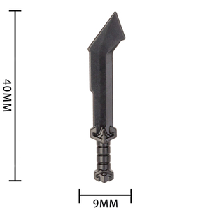 Koruit Medieval Times armas enanas para figuras de 4cm Accesorios lanza espada hacha MOC bloques de construcción ladrillos Juguetes - Product Image 5