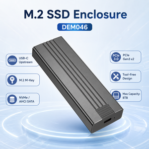 M.2 NVMe/SATA SSD 外壳，USB-C 3.2 Gen2 10Gbps，免工具安装，支持 8TB 2230/2280 SSD，适用于 Windows/Mac/Linux/Android - Product Image 5
