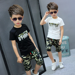 ผู้ผลิตเสื้อผ้าเด็กผู้ชาย ชุดเสื้อผ้าฤดูร้อนสำหรับเด็กชาย ขายออนไลน์ - Product Image 1