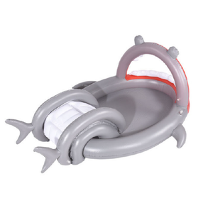 Piscine gonflable pour enfants avec toboggan, en PVC, en forme de requin, portable, pour jeux aquatiques en extérieur, en promotion - Product Image 5