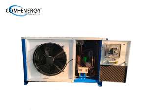 Конденсационный блок Com-Energy Type B для наружной установки с спиральным компрессором, энергосберегающий, на хладагенте R410A, с насосом и двигателем, для низких и средних температур - Product Image 6