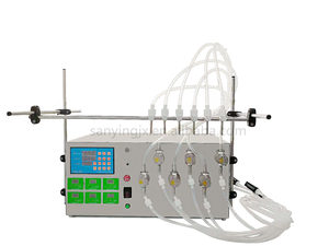 Machine <span class=keywords><strong>de</strong></span> remplissage <span class=keywords><strong>de</strong></span> liquide buccal, 4 l, 1/2/4/<span class=keywords><strong>6</strong></span> têtes, contrôle numérique, <span class=keywords><strong>pompe</strong></span> magnétique, <span class=keywords><strong>pour</strong></span> produits cosmétiques, parfums - Product Image 5