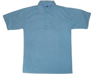 T-shirt à col roulé en coton tricoté de qualité supérieure personnalisé avec service OEM Chemises de golf pour hommes à coupe régulière à demi-manches - Product Image 2