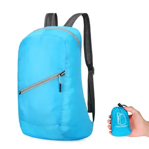 Ultralight foldable backpack packable daypack bag custom logo OEM casual sport hiking daypacks backpacks
