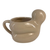 Tasse à café en forme de paresseux en céramique faite à la main tasse de lait Latte tasses à thé cadeaux de paresseux mignons