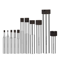 Fresa de diamante sinterizado Palton de 4 mm, 6 mm y 12 mm para metal, cerámica, plástico y corte CNC