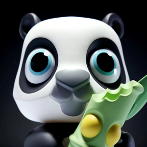 Juguetes Personalizados de Fábrica, Lindos Juguetes Coleccionables de Panda, Juguetes de Arte en Vinilo, Figuras de Acción de PVC Personalizadas de Edición Limitada - Product Image 2