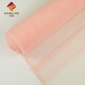 <span class=keywords><strong>Tissu</strong></span> en <span class=keywords><strong>Tulle</strong></span> Rose Champagne 100% Nylon de Haute Qualité, Respirant, Broderie 6420, pour Robe de Mariée - Vente en Gros - Product Image 3