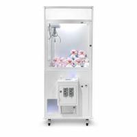 Machine à griffes personnalisée en fer blanc et plastique, à monnayeur, pour peluches pour enfants, version anglaise 110/220V