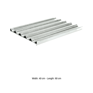 Perforated Baguette <b>Baking</b> <b>Tray</b> 60 × 40 cm, <b>Silicone</b>-Coated Paderno - Product Image 3