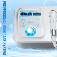 WEIYI-dispositivo Facial para electroporación en frío y caliente, dispositivo 3 en 1, sin aguja, para mesoterapia, D101