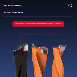 Getipte Boorkop Stopt Drift, Spiraalvormige Groeven Maken Een Gladde Boring Mogelijk In Hard Zacht Hout Dat Geschikt Is Voor Insteekdeugkklussen - Product Image 5