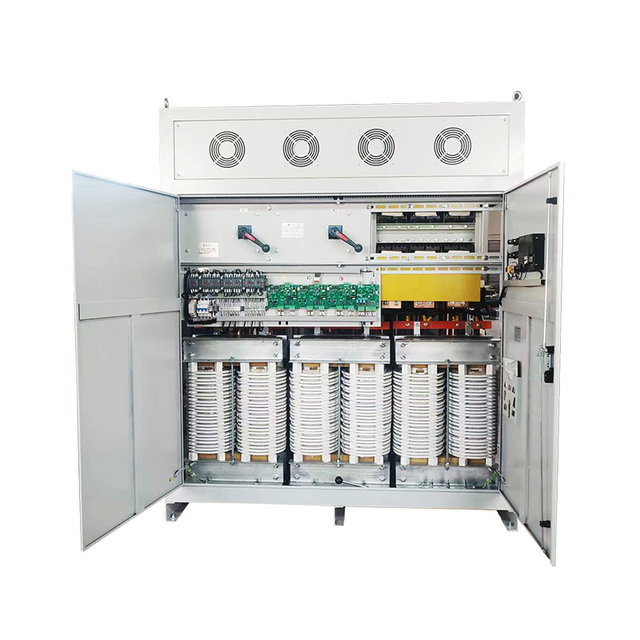 CE Certified Three-phase 380V 50Hz 60Hz 98% Efficiency Tapping Adjustment Voltage Stabilizer
