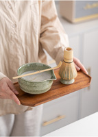 Ensemble de fouets à matcha en bambou faits à la main en gros, emballage personnalisé - pour le café et la vaisselle, moderne et traditionnel