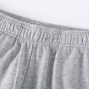 Pantalones cortos básicos de algodón de 260 gramos de peso alto de 13 colores sólidos de alta calidad, cordón interior suelto, informal unisex - Product Image 4