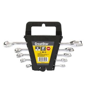 Bộ Cờ Lê Kết Hợp 5 Chiếc Bộ Cờ Lê Thép CR-V Cho Bộ Cờ Lê Gia Dụng - Product Image 1