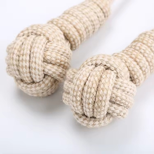 Jouet à mâcher pour chien en corde de sisal et coton tressée, de haute qualité et durable - Product Image 5