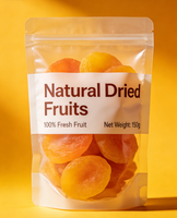 Échantillon Gratuit - Pochette Personnalisée à Fermeture Éclair, en PET/PE, pour Fruits Secs, avec Fenêtre Transparente, Hermétique, Scellage Fraîcheur, Robuste et Sécurisée