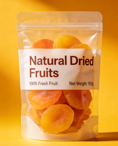 Échantillon Gratuit - Pochette Personnalisée à Fermeture Éclair, en PET/PE, pour Fruits Secs, avec Fenêtre Transparente, Hermétique, Scellage Fraîcheur, Robuste et Sécurisée - Product Image 4