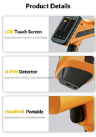 Analyseur d'or XRF portable |   Tests de pureté et de densité de haute précision pour les métaux précieux