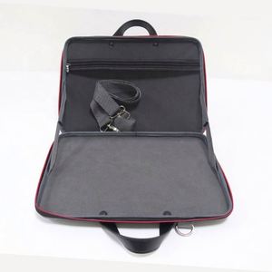 Custom Logo Portable Neoprene Laptop Case Bag with EVA Sleeve and Shoulder Strap Black Business Briefcase Style Handbag - Product Image 6