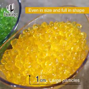 China Atacado Maracujá Manga Bola De Cristal Boba Chewy Bubble Chá Pérolas para Chá Ingredientes - Product Image 4