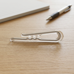 AA0156 Plastic T-Shirt <b>clip</b> | Plastic T-Shirt <b>Clip</b> Injection Molded Industrial Use Transparent U-Shaped <b>Hook</b> - Product Image 1