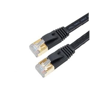 สายเคเบิลเครือข่ายอีเธอร์เน็ต CAT7 RJ45 แบบกำหนดเองจากโรงงาน ความยาว 50 ฟุต 15 เมตร สำหรับเราเตอร์ สวิตช์ สายเคเบิลเครือข่าย CAT7 ชุบทอง RJ45 - Product Image 2