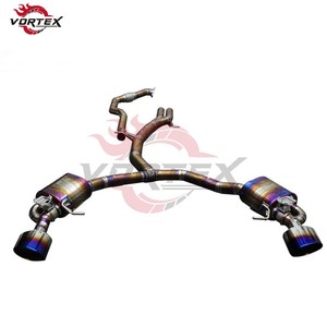Sistema de Escape Catback con Válvula Electrónica de Titanio de Alto Rendimiento Vortex a Precio de Fábrica para AUDI RS5 B9 2.9T 2019-2025 - Product Image 4