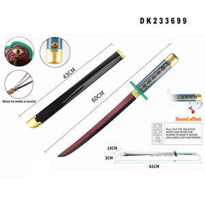 Épée De tueur De démons Anime japonais 60CM, jouet épée <span class=keywords><strong>Katana</strong></span> en plastique - Product Image 2