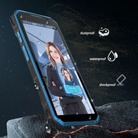 Easco Security Manufacturer - Máquina de Control de Asistencia Biométrica Portátil con Reconocimiento Facial, Android, Batería de 5000 mAh, 6.3 Pulgadas, IP67