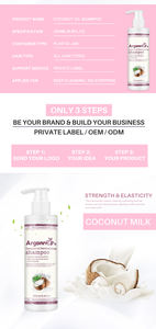 Arganrro-champú rizado para mujer, libre de sulfato de pelo, hidratante, Limpieza Profunda, Afro Wave y rizos, Oem - Product Image 3