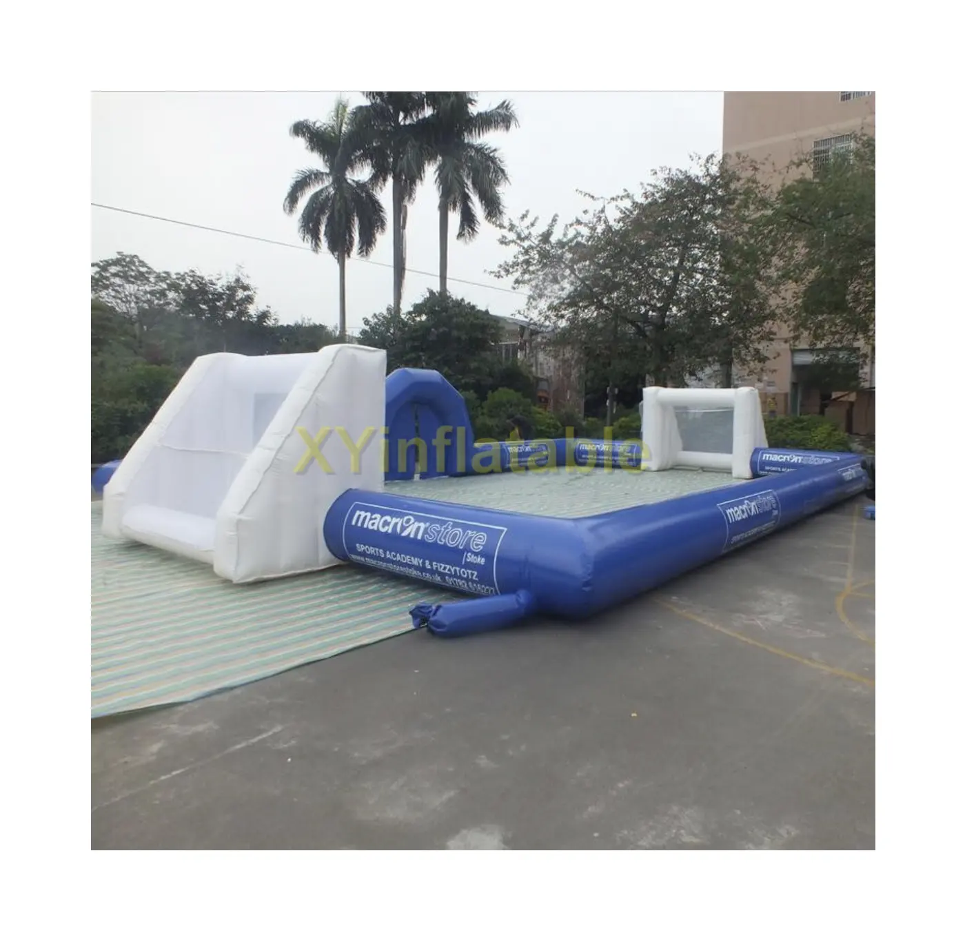 Venta caliente inflable campo de fútbol para la venta