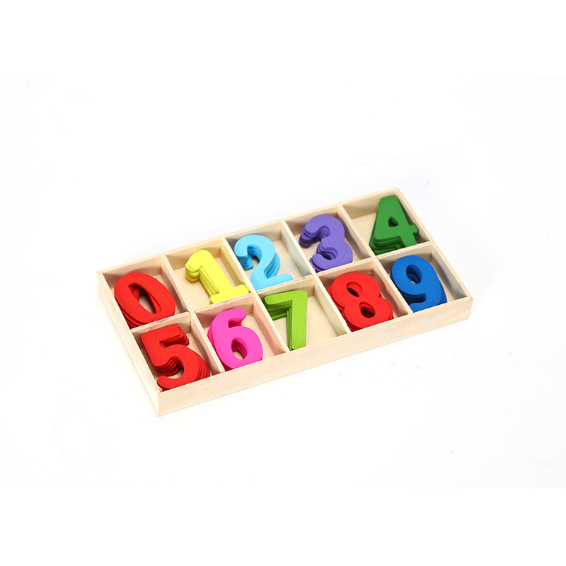 Numero multicolore
