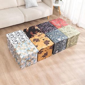 Banco Otomano <span class=keywords><strong>de</strong></span> Almacenamiento Plegable para Sala <span class=keywords><strong>de</strong></span> Estar, Cubo <span class=keywords><strong>de</strong></span> Juguete <span class=keywords><strong>de</strong></span> Tela Moderna Personalizado <span class=keywords><strong>de</strong></span> Fábrica al por Mayor <span class=keywords><strong>de</strong></span> 30*30*30 cm - Product Image 3