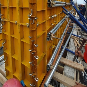 Prix d'usine Panneau de forme en acier Construction Contreplaqué en acier réutilisable Coffrage <span class=keywords><strong>Cale</strong></span> en acier - Product Image 4