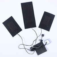 Điện Dc Sưởi Yếu Tố Giá 5V Sưởi Ấm Phim Usb Hồng Ngoại Xa Sợi Carbon Nóng Pad Cho Quần Áo Nóng