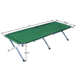 Lit de <span class=keywords><strong>Camping</strong></span> pliable ultraléger en toile d'extérieur, lit de <span class=keywords><strong>Camping</strong></span> pliable en aluminium - Product Image 2
