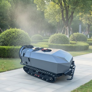 Jafu नए इस्तेमाल किए गए उव मानव रहित स्व-चालित क्रॉलर रिमोट कंट्रोल कुशल स्प्रे कार कीटनाशक पंप निर्माण फार्म नर्सरी - Product Image 1