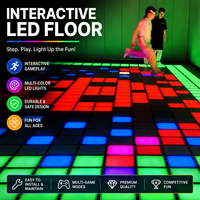 Jeu de sol interactif personnalisé à détection de mouvement pour enfants, idéal pour les aires de jeux intérieures et le divertissement familial, certifié CE