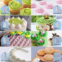 Ensemble professionnel de douilles russes sans soudure en acier inoxydable 304 de qualité alimentaire, vente en gros, écologique, sans BPA, 57 pièces, pour pâtisserie